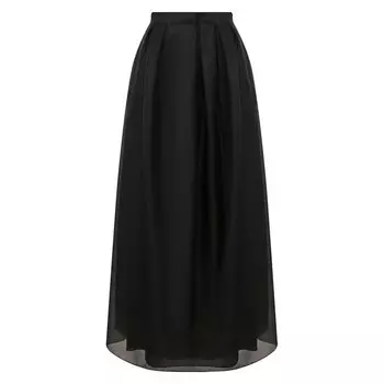 Юбка из шелка и хлопка Giorgio Armani
