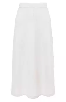 Юбка из шелка и хлопка Loro Piana