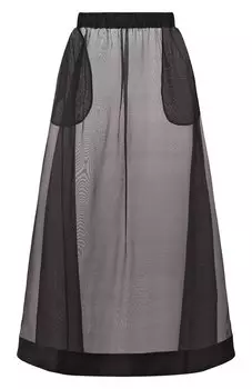 Юбка из шелка и хлопка MIDGARD PARIS