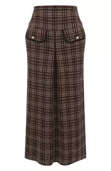 Юбка из шелка и кашемира Freeage