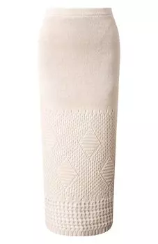 Юбка из шелка и льна MVST