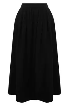 Юбка из шерсти и хлопка Akhmadullina