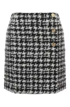 Юбка из шерсти и хлопка Nina Ricci