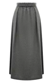 Юбка из шерсти и кашемира Emporio Armani