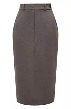 Юбка из шерсти и кашемира Kiton