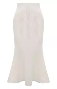 Юбка из шерсти и кашемира Lanvin