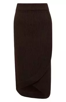 Юбка из шерсти и кашемира LVIR