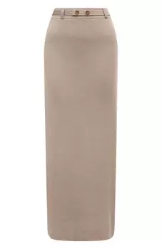 Юбка из шерсти и кашемира Max&Moi