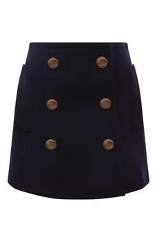 Юбка из шерсти и кашемира Prada