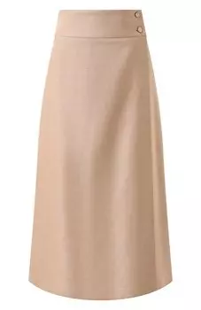 Юбка из шерсти и шелка Agnona