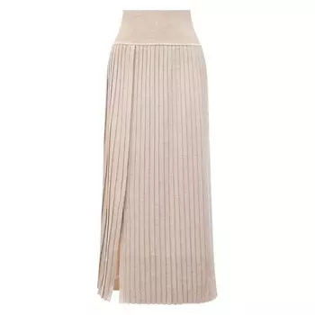 Юбка из шерсти и шелка The Row