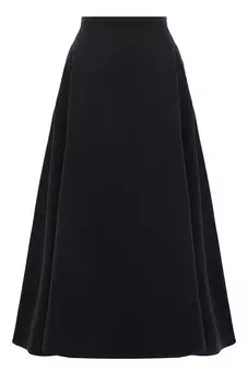 Юбка из шерсти и шелка Valentino