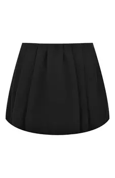 Юбка из шерсти и шелка Valentino