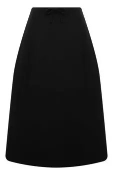 Юбка из шерсти и шелка Valentino