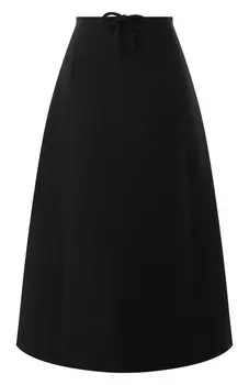 Юбка из шерсти и шелка Valentino