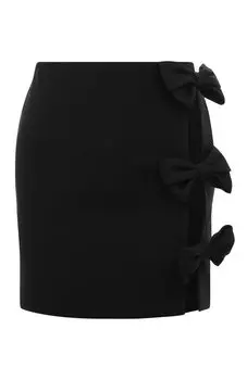 Юбка из шерсти и шелка Valentino