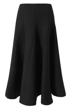 Юбка из шерсти и шелка Valentino