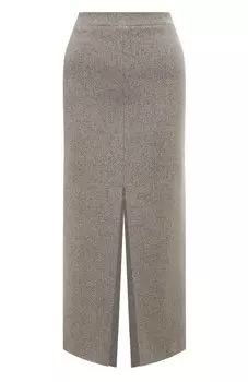 Юбка из шерсти и вискозы Erika Cavallini