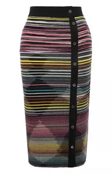 Юбка из шерсти и вискозы Missoni