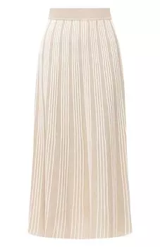 Юбка из смеси шелка и хлопка Loro Piana