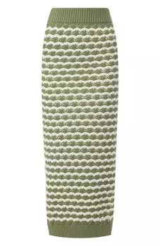 Юбка из смеси шелка и хлопка Loro Piana