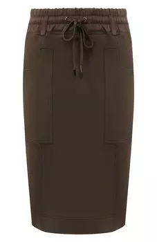 Юбка из смеси шелка и хлопка Tom Ford