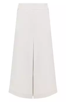 Юбка из смеси шелка и шерсти Loro Piana