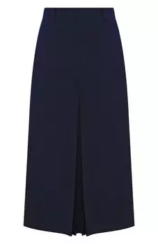 Юбка из смеси шелка и шерсти Loro Piana