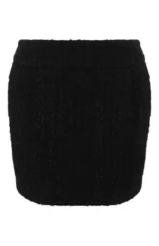 Юбка из смеси шерсти и вискозы Alexandre Vauthier