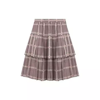 Юбка из смеси шерсти и вискозы Gucci