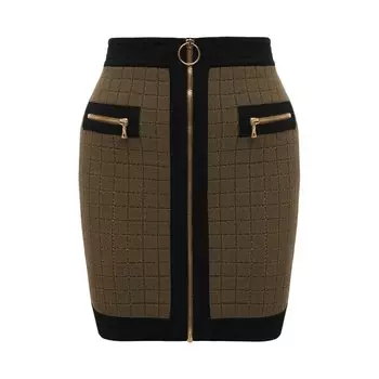 Юбка из вискозы Balmain