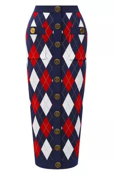 Юбка из вискозы Balmain