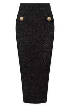 Юбка из вискозы Balmain