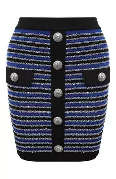 Юбка из вискозы Balmain