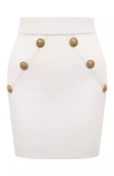 Юбка из вискозы Balmain