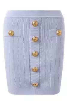 Юбка из вискозы Balmain