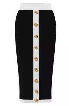 Юбка из вискозы Balmain