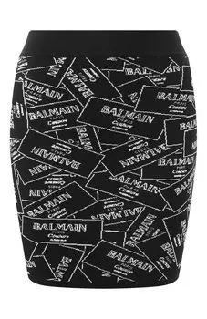 Юбка из вискозы Balmain