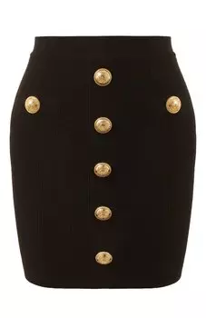 Юбка из вискозы Balmain