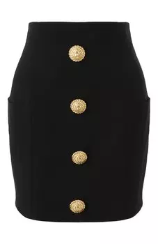 Юбка из вискозы Balmain