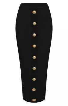 Юбка из вискозы Balmain