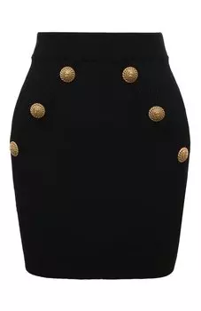 Юбка из вискозы Balmain