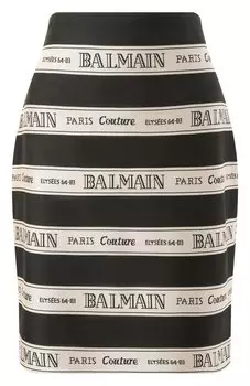 Юбка из вискозы Balmain