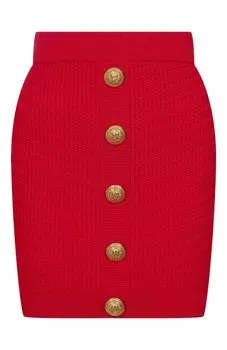 Юбка из вискозы Balmain