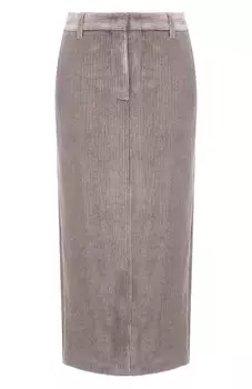 Юбка из вискозы Brunello Cucinelli