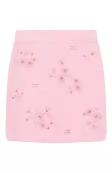 Юбка из вискозы Elisabetta Franchi La Mia Bambina