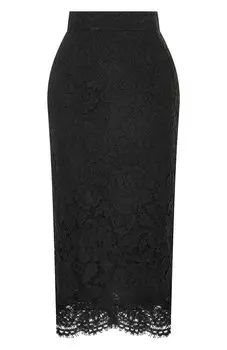Юбка из вискозы и хлопка Dolce & Gabbana