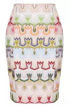 Юбка из вискозы и хлопка Missoni