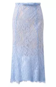 Юбка из вискозы и хлопка self-portrait