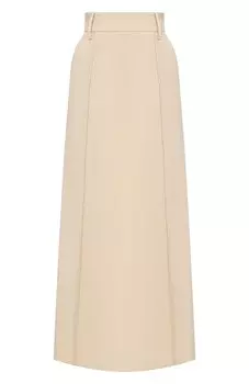 Юбка из вискозы и льна Antonelli Firenze